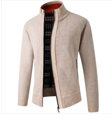 Oversize Vintage Men Clothes Fashion Knitted Sweater Men Cardigan Custom Logo Long Sleeve Standard Winter Fast Delivery