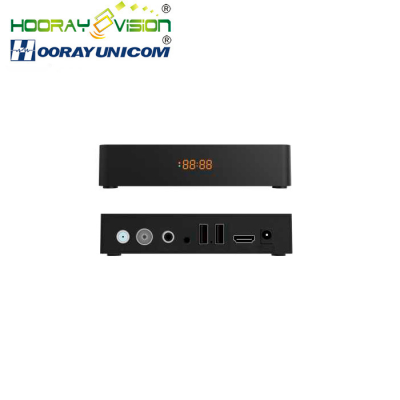 H.265 DVBT2 DVB-S2 Combo Set Top Box Decoder Support IPTV
