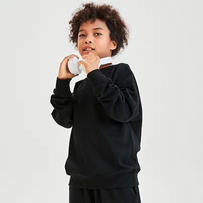 EK-023 Children Clothing Manufacturer Toddler Long Sleeve Shirt Sweater Girls Sweatshirt Crewneck