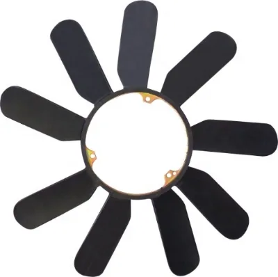 6032000423 Hign Quality Black Plastic Engine Cooling Fan Wheel for Mercedes-Benz E300 Engine W210 W124 S210 S124 603 200 04 23