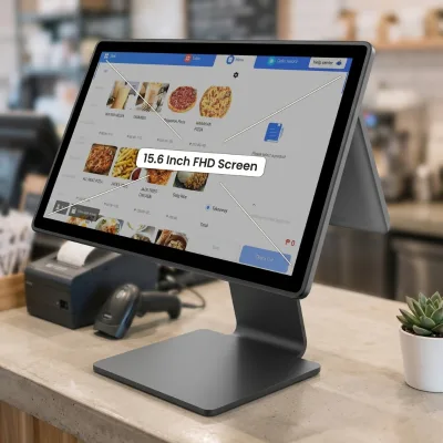 All in One Desktop POS F8 Touch Screen Custom OEM Wholesale Multi-functional Payment Cash Register Small Business Pos Machine