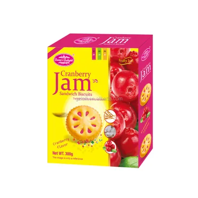 300g Carnberry Jam Sandwich Biscuits