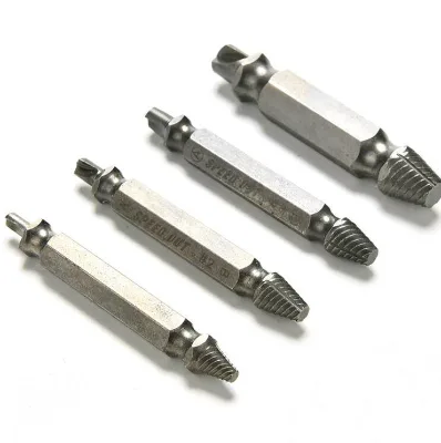 2025 Speed Out Removal Tool HSS Double Head Tool Damaged Screw Extractor Set