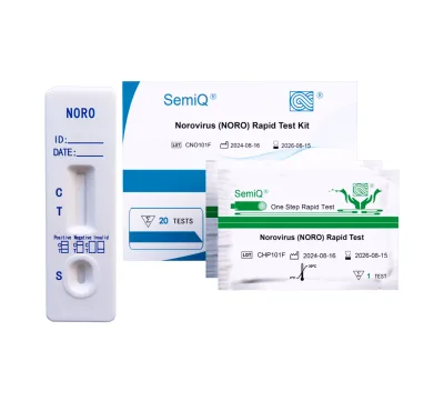 Chuangxingwell SemiQ Norovirus (NORO) Rapid Test Kit CE Marked Manual Colloidal Gold Detection for Plastic Household Medical