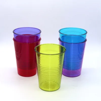 BSCI Authorization Factory Eco-Friendly Plastic Toothbrush and Mouthwash Cup, Stackable Cups