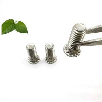 Bulk Sale High Strength Durable Reliable 304 Zinc Plated Round Head Rivet Stud Class 4.8 & 6.8 Easy Install Press Riveting Stud