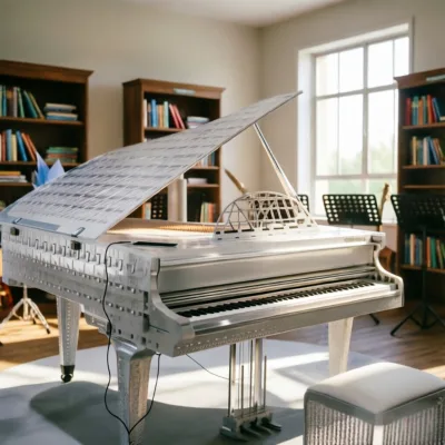 Wholesale Crystal Piano Manufacturer for French Style Luxury Car Dealership Showroom Display