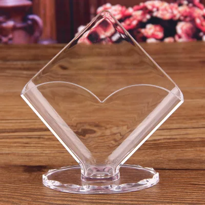 Commercial Clear Rectangle Acrylic Facial Napkin Tissue Dispenser Box for Bathroom Kitchen and Office