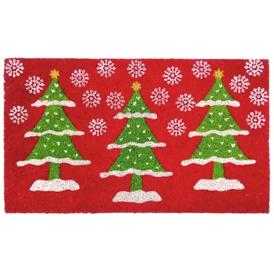 Outdoor Coir Holiday Santa Claus Merry Christmas Xmas Doormats