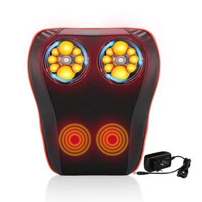 Multifunctional Smart Electric Infrared Kneading Back Shoulder Neck Massager Pillow With Heat