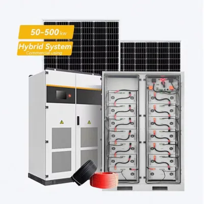 Full Kit Solar Energy Commercial System Hybrid Grid 50Kw 150Kw 100Kw 3 Phase With Roof Ground Mounting Bracket