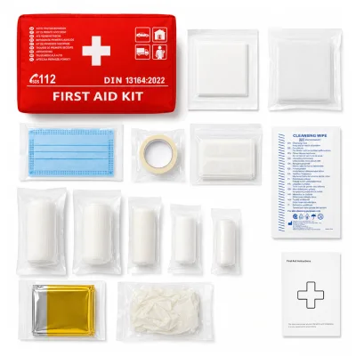 BLUENJOY Indoor Daily Use Animal Emergency Kit Pet Emergency Medical Kit for Hiking Trekking Picnicking Camping and Barbecuing