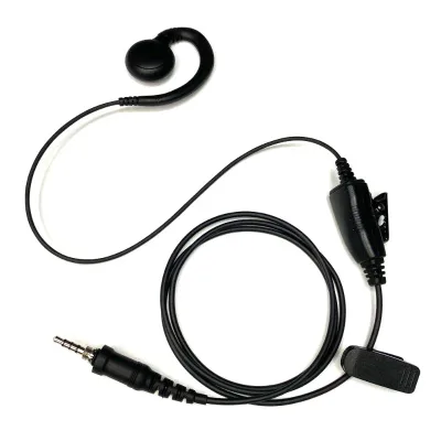 Professional Series 2-Wire Earpiece Earphone with MIC for EVX-S24 Vertex Standard Horizon HX210 HX400IS HX380 HX40 HX870