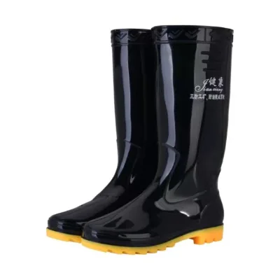 Fashion Knee-high-rain-boots No slip Garden Gumboots Mens Rain Shoes Boots for Rain Wholesale