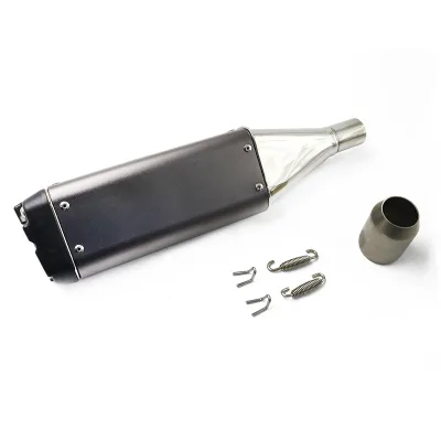 Atv Bike New Styles Large Off-road Exhaust Muffler for Kawasaki Ninja 250 250R EX250 2008-2012 Z250 Z300 2008-2017