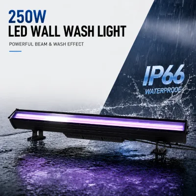AOPU High Quality 504pcs 0.2W RGB and 126pcs 3w White 250W LED IP66 Waterproof Strobe Light for Outdoor Stage