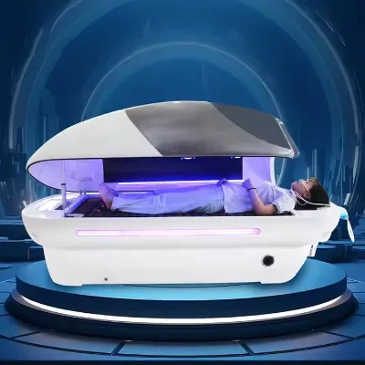 New Technology Photon Therapy Pemf Far Infrared Sauna Spa Capsule Beauty Slimming Machine with Ozone Core Motor Component