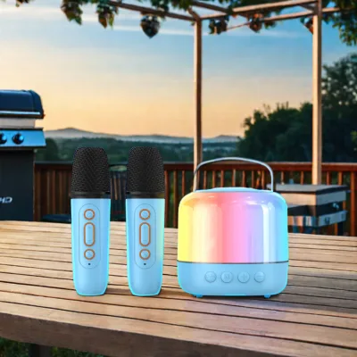 Hot Sale JXD JXD619K1 Complete Speaker Double Microphone Professional Karaoke Mode High Volume Adjustment Battery Powered