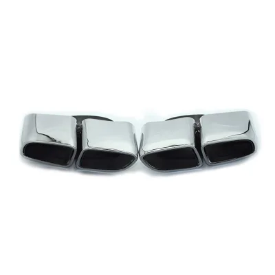 Export Factory Exhaust Pipe for Porsche Panamera Tail Pipes Dual Square Outlets Upgrade