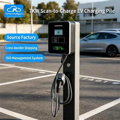 7KW EV Charger 18 Safety Protections Overcurrent/Overvoltage/Short Circuit for Tesla BYD NIO XPeng - OEM Manufacturer