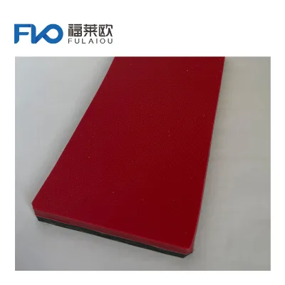 New Design Red Rubber Luggage Conveyor Belt
