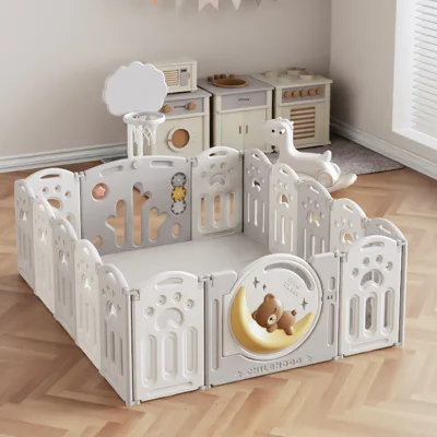 Foldable Baby Playpen Baby Park Chupete Para Bebe Soft Play Toddler Set Play Pen Baby