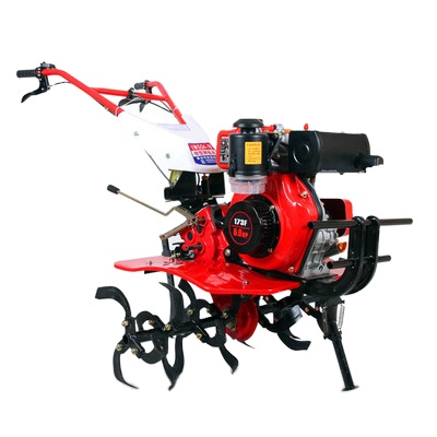 JIULIN Mini Rotary Tiller Power Tiller Small Agricultural Land Machine 5HP Cultivator Made in China