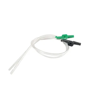Medical Ce Marked Disposable Colour 8 10 Size 50cm Stomach Thumb Finger Control Types Suction Catheter