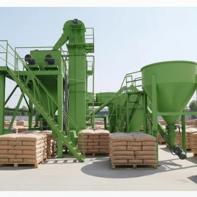 HC High Productivity Ceramic Tile Adhesive Production Line Manufacturer in China