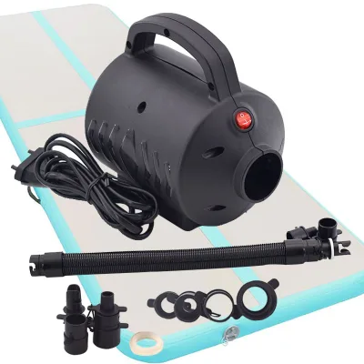 Custom 3M Portable Gymnastics Mat Electric Dual Purpose Air Pump Fast Inflate/Deflate Dual-Use Inflatable Gymnastics Mat