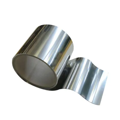 High Purity 99.995% 0.03mm 0.05mm 0.08mm Thickness Pure Zinc Foil Tape Strip Price Per Kg