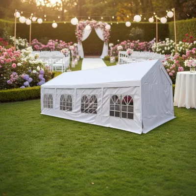 Outdoor Heavy Duty Four-Season Waterproof Single Layer Wedding Tents with Steel Frame for Trade Shows Events Parties & Storage
