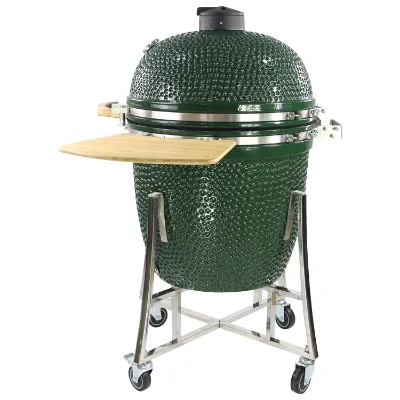 Kamado Grill Rotisserie Green Ceramic Grill Kamado Joe Accessories