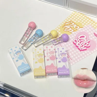 Wholesale Glossy Lip Oil Clear Lipstick Hydrates Natural Non-sticky Transparent Liquid Lip Balm Reduce Lips Lines