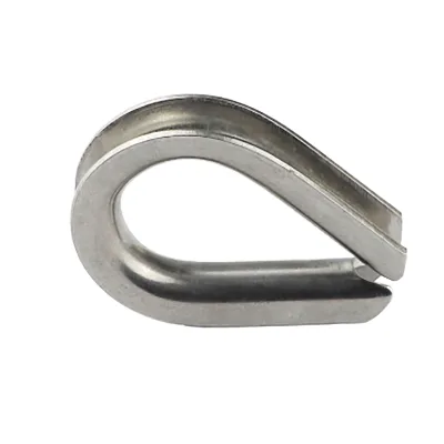 Chenglong Brand 2mm Metric Stainless Steel 304/316 Wire Rope Thimble Essential Rigging Hardware