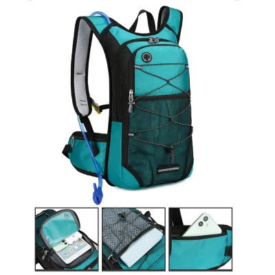 Men Cycling Hydration Bag Ultralight Women Hiking Bike Riding Knapsack Waterproof Outdoor Sport Bike Backpack with Water Bladder