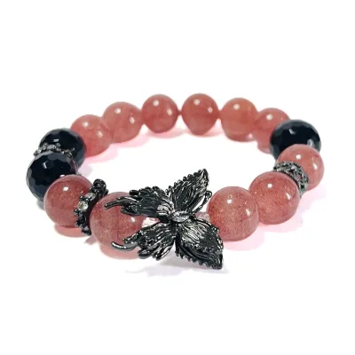 natural gemstone women use elegant beautiful hand bracelet crystal healing