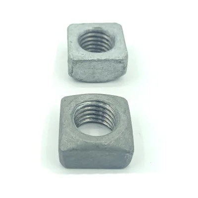 High Quality Hot Sale Customized Sizes Carbon Stainless Steel Square Nut
