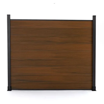 WPC Engineered Composite Fencing Popular and Cheap Plastic Timber Composite Wpc Fence