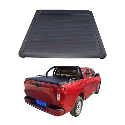 4x4 Off Road Electric Roller Lid Tonneau Cover W/ Light for Great Wall Poer Pao 2019+ Shutter Roll up Truck Bed Cover