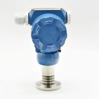 Sanitary Stainless Steel Pressure Transmitter IP65 Protection 4-20mA Output Liquid/Gas