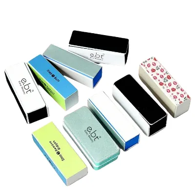 Nail Supplies Professional Nail File Manicure Buffer Sanding Block Colorful Nail Buffer Block with 4 Sided Buffers