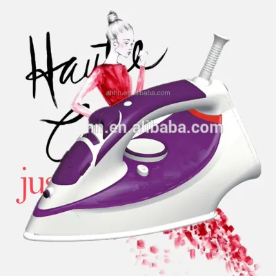 Mini Purple Cordless Travel Electric Iron