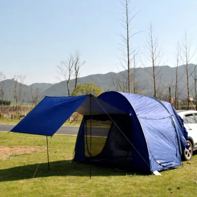 Premium Lightweight SUV Rear Extension Tent Waterproof Canopy Shelter for Outdoor Self Driving Camping Activities