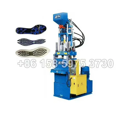 Single Color Sole Vertical Plastic Injection Moulding Machine