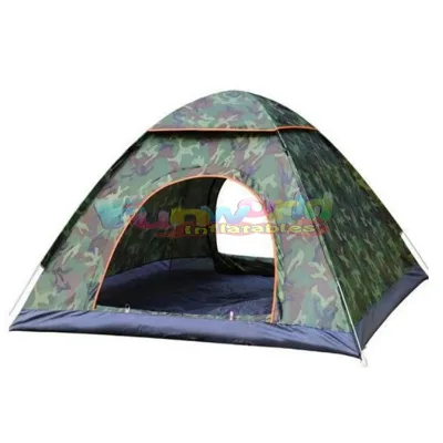 4-season tent portable outdoor family camping large capacity waterproof sunshade camping tent 1 person automatic pop up tent