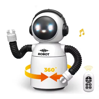 EPT DIY STEM Coding Robot Voice Control Building Kit Programmable Educational Toy Smart Robot Science Experiment Gift for Kids