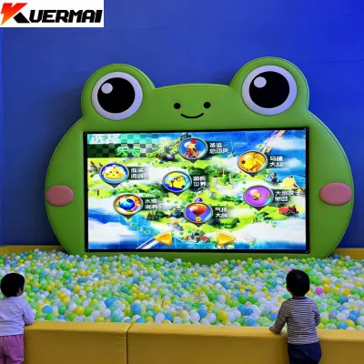 KEM Smart Kids Game Interactive Floor/Wall Projection & Whiteboard System 255+ Touch Points 30-300inch Customizable Large Screen