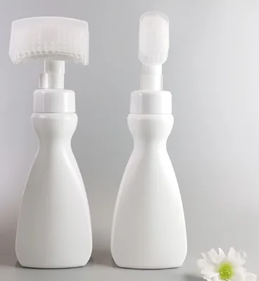 300ML Custom Customize Plastic Dry Blanket Cleaning Brush Head Bottle