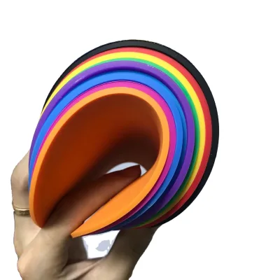 Non-Slip Numbered Flat Marker Cones Sports Disc Cone for Football Basketball Coaching Practice Spot Markers